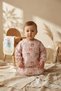 Set of 2 Waterproof Long Sleeve Bibs 6-24 Months - Stain Resistant, Blw Compatible, Teddy Bear and Safari Design - 5