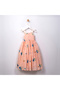 Girl's Dress with Flower-Patterned Bag - 4