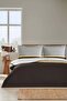 Ranforce -Futurista Brown- Single Duvet Cover Set