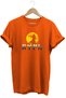 Men's Black Göktürkçe Turkish Written T-Shirt Archer Violinist Printed Cotton Standard Fit T-Shirt
