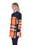 Collar Sleeve Knitwear Detailed Shirt Orange 6121 - 3