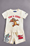 Tom & Jerry Printed T-Shirt and Shorts Set