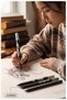 Jumbo Pencil 4 Pieces Silka 1515 Dragon Jumbo Thick Pencil Hb Easy Grip Graded Pencil Lead - 2
