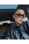 Hera- Women's Sunglasses Uv400 Protection Leopard Handle Nude Glass New Season Case and Wipe Cloth as a Gift 55 Ekartman