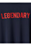 Navy Blue Loose Fit Men's T-Shirt - 2