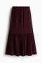 Crêpe A-line skirt - 5