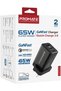 iPhone 15 GaN USB-C Charger, Ultra-Compact 65W USB-C Power Delivery Wall Charger, Dual Type-C, Adaptive Smart Charging, Short-Circuit Protection for MacBook, PowerPort-65.UK - Black - 7