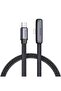 CA-3351 USB-C to Lightning Prism 90 degree Cable 1.8m Black - 2