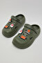 Charm Detail Slingback Clogs - 4