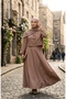 Double Suit with Double Fabric Skirt 5721-05 Milk Coffee