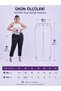 Women's Plus Size Trousers with Detailed Cuffs - 3