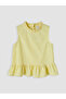 Nevavm Ruffle Collar Sleeveless Girls' Shirt with Difference - 3