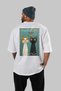 For the Love of Cats 79 Cats Printed White Oversize T-Shirt 100% Cotton Unisex Cat Lover Premium Design - 4