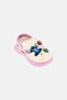 Toddlers Girl Stitch Slip on Clogs, White