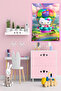 Child-Y45 Wall Covering Shiny Quality Fabric Room Decor Tapestry Wall Carpet Gaming - 2