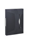Plastic folder with elastic black JUMBO VIVIDA