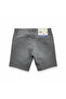 Men's Grey Casual Fit Denim Shorts - 3