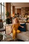 Girl's Off-Shoulder Blouse and Elastic Waist and Sleeves Pants 2-Piece Set - 4