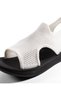 Sandale dama Albe din material textil EOIU - 6