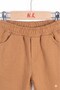 Baby Boy Elastic Waist Pocketed Trousers 1-4 Years Camel - 2