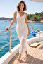 Strappy Openwork Knitwear Summer Dress - 2
