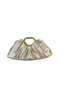 Very Stylish, Wonderful Bag, Both for Hand Carrying and with Long Strap Gold - 3
