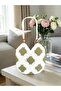 Woven Straw Bag with Paper Rope - 5