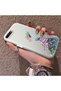 iPhone 7 Plus Compatible Silicone Edge Hard Back Case Couple Phone Case Beautiful Girl Patterned - 2