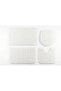 4-Piece Bathroom Mat Bubble Anti-Slip Base Toilet Set Large Sizes - 2
