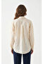 Floral Embossed Long Sleeve Shirt - 5