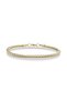 💎   Premium Foxtail 316L Steel Chain Bracelet 4mm Round 3183Czb2D1 - Gold Color - 20 cm - 6