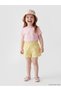Trendlucky Baby Girl Shorts with Elastic Waist and Contrast