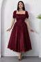 Heart Collar Tulle Dress with Gloplu Bal208 - 6