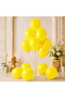 Yellow Color Latex Macaron Balloon (45 cm) - 2 Pieces - 2