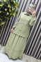Women's Clothing Plus Size Linen Cubra Sports Skirt Set - 8