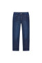 Men’s Skinny Taper Stretch Denim Jeans with Elastic Waist - 3