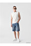 New Season White Regular Fit Crew Neck Sleeveless Men's T-Shirt - 5