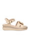 Beige Women's Heeled Sandals 35394 Z - 3