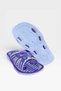 Butterfly Figured Daily Pool Beach Comfortable Girls' Slippers Purple - 5