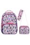 Primary School Bag 3-Piece Set (Bag + Thermal Lunch Box + Pen Holder)