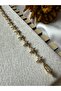 Cm Brand Steel Sun Figured Zircon Stone Bracelet - 3