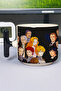 Ginga Eiyuu Densetsu Anime Printed Ceramic Luxury Mug (1 Piece) T-Shaped Special Black Handle Wave Handle V4T