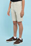 Solid Shorts with Button Closure - 5