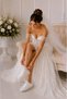 Pearl Detailed White Bridal Sneakers – Comfortable Wedding Shoes with Ribbon Laces 3 cm