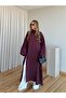 Burgundy Slit Long Tunic - 8515 - 5