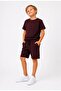 Boy's Malibu Embossed Printed Shorts Set - 2