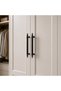 Black Cabinet Drawer Handle 128 mm Furniture Kitchen Bathroom Cabinet Handle - 4 Pcs - 3