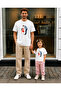Father's Day Dad Daughter Combination T-Shirt Oversize 100% Cotton Printed T-Shirt (2 Pieces Must Be Ordered for Combination)