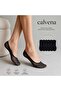 Women's 6 Pairs of Black, Thin Tulle Suba Socks - 2