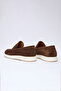 Beige Laceless Suede 100% Leather Shoes 1033260157 - 3